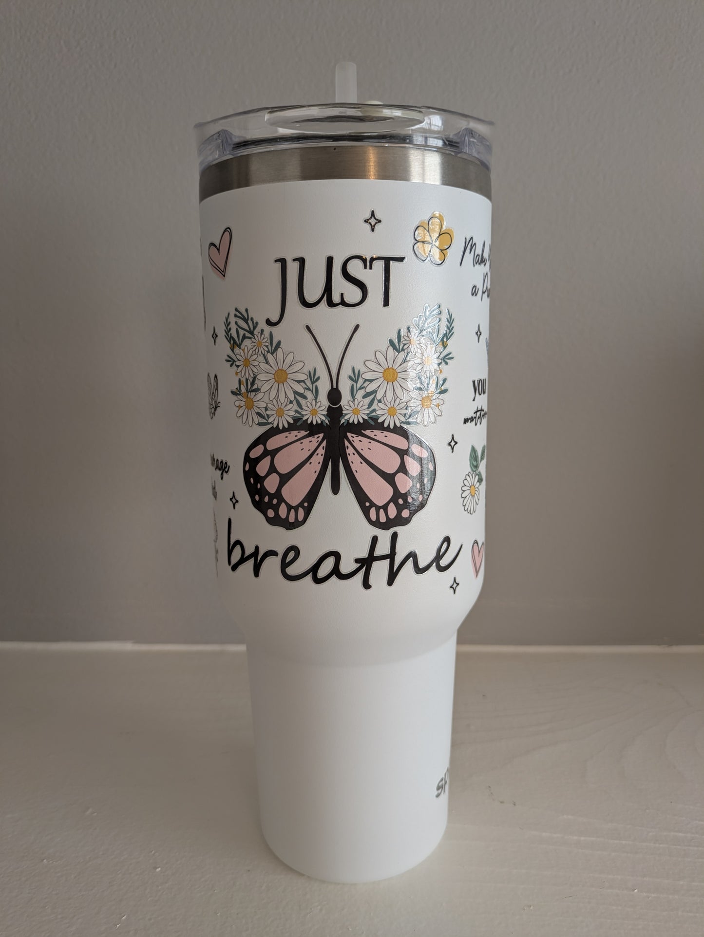 Tumbler: Just Breathe