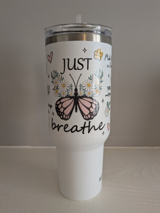 Tumbler: Just Breathe